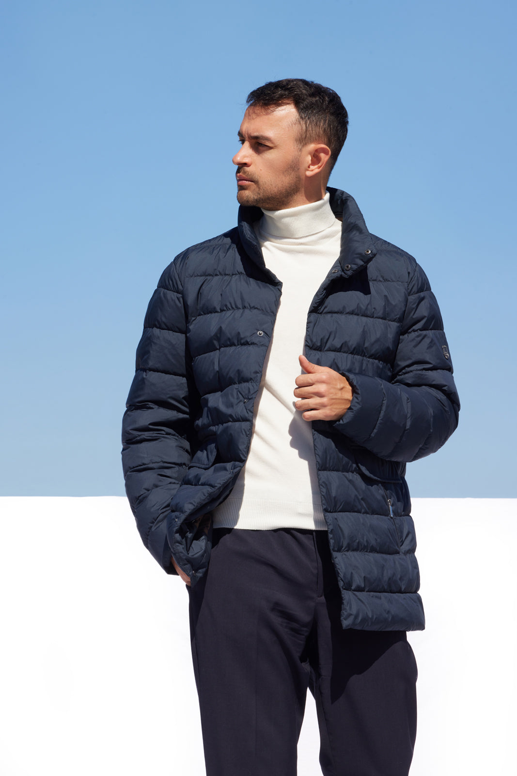Geacă pentru bărbați ML003-14 F dark navy
