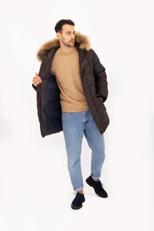 Geacă pentru Bărbați DANIO Brown