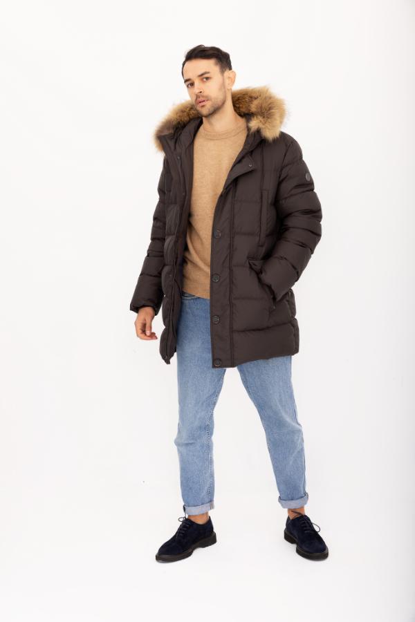 Geacă pentru Bărbați DANIO Brown