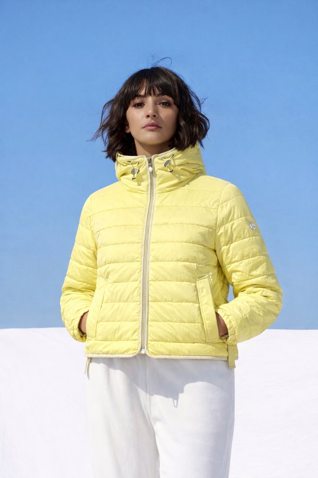 Geacă damă NORDA, wax yellow