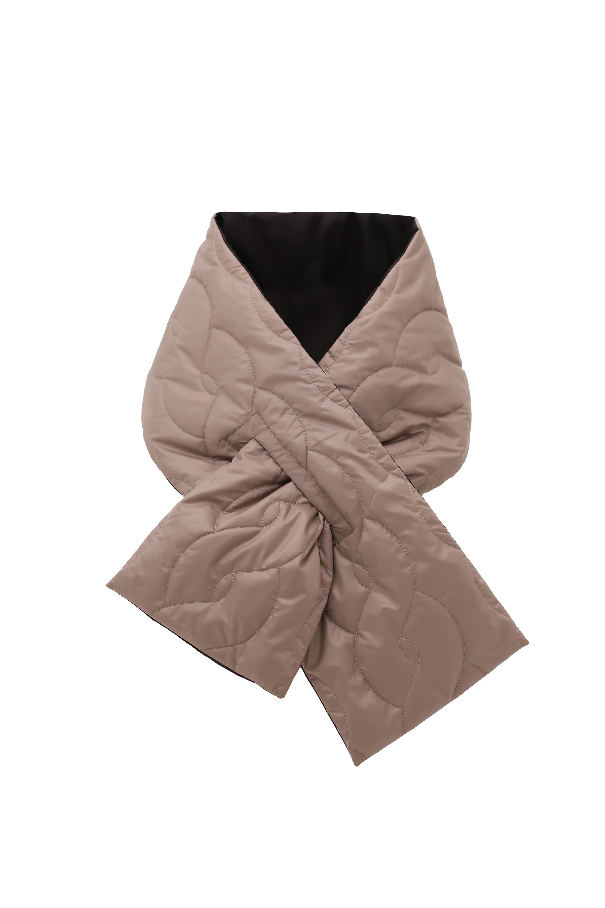 Esarfa reversibila SHARF reverse beige