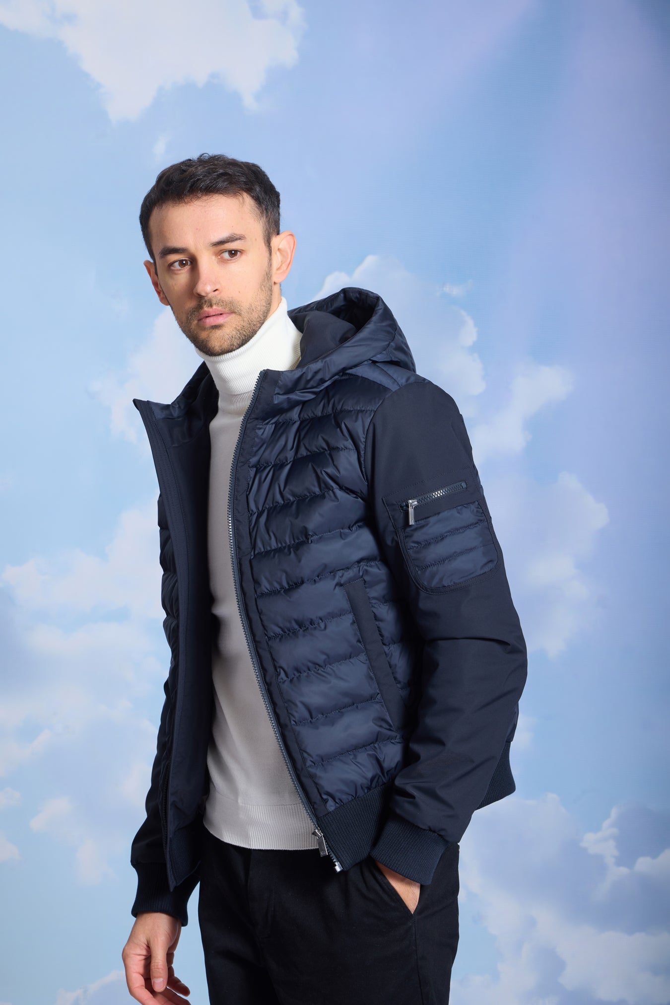 Geacă pentru bărbați DENVER dark navy