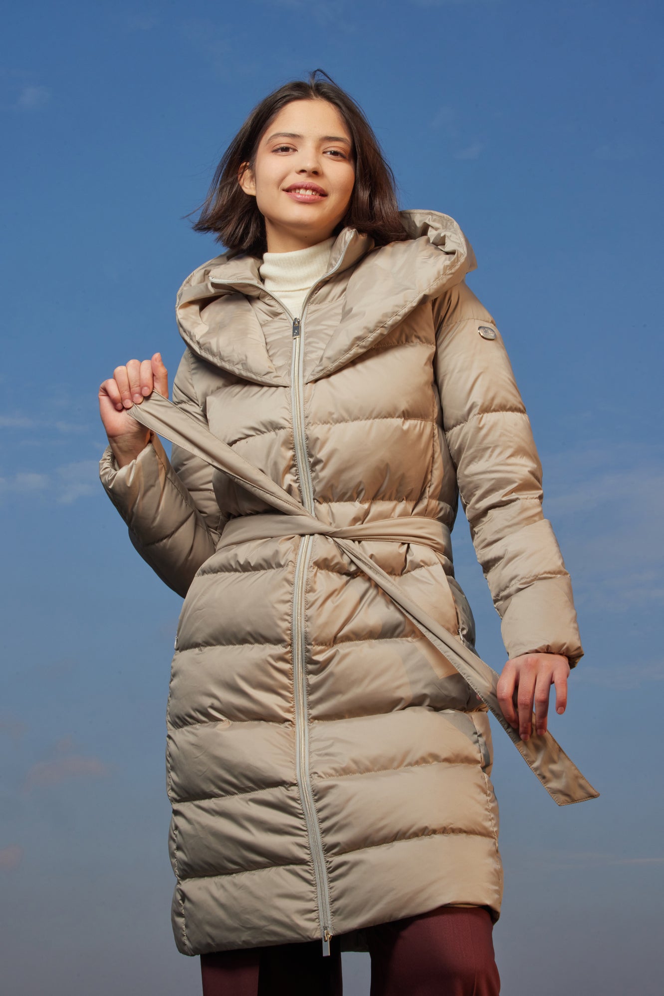 Palton de dama YUKI beige