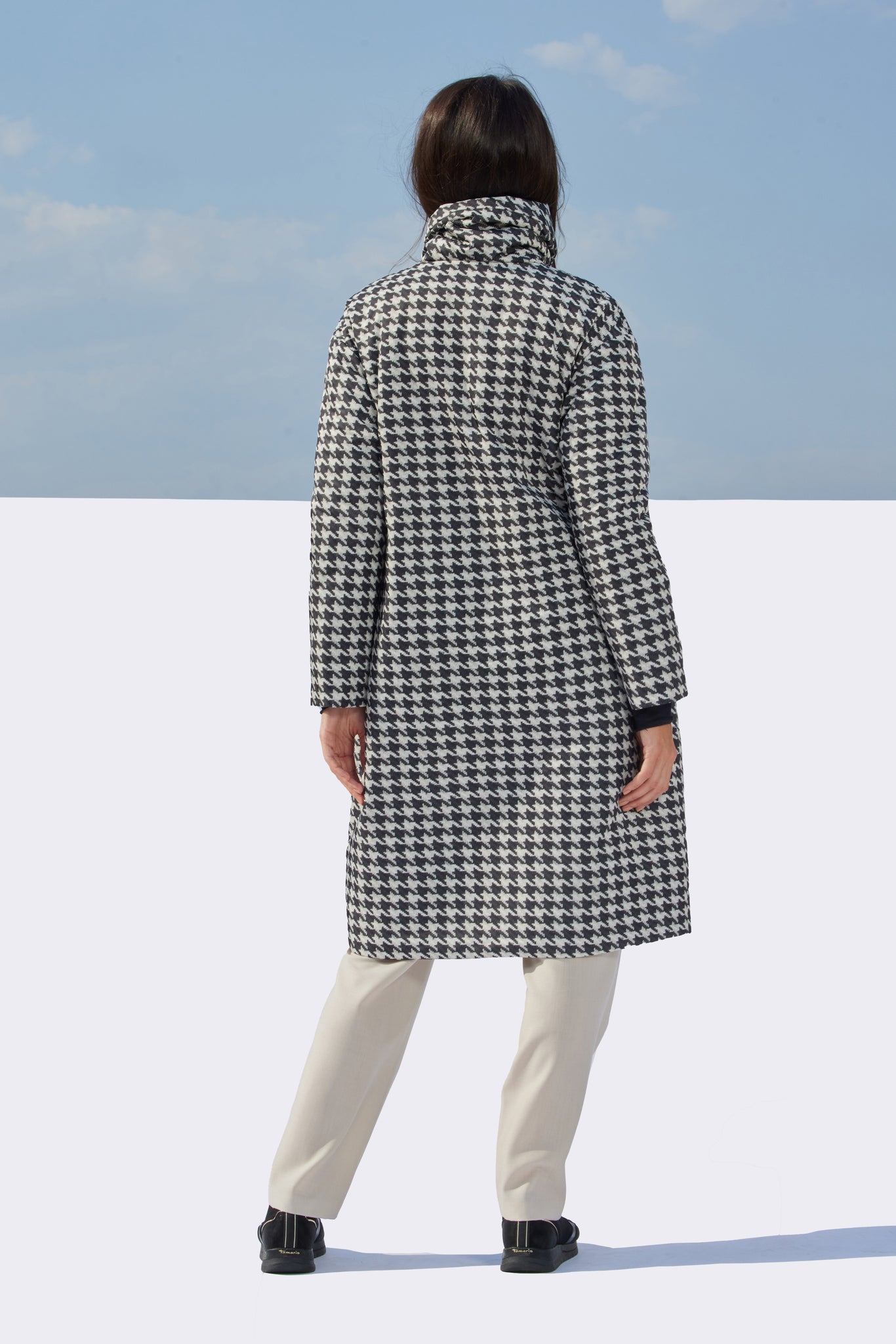 AVRORA print women's coat