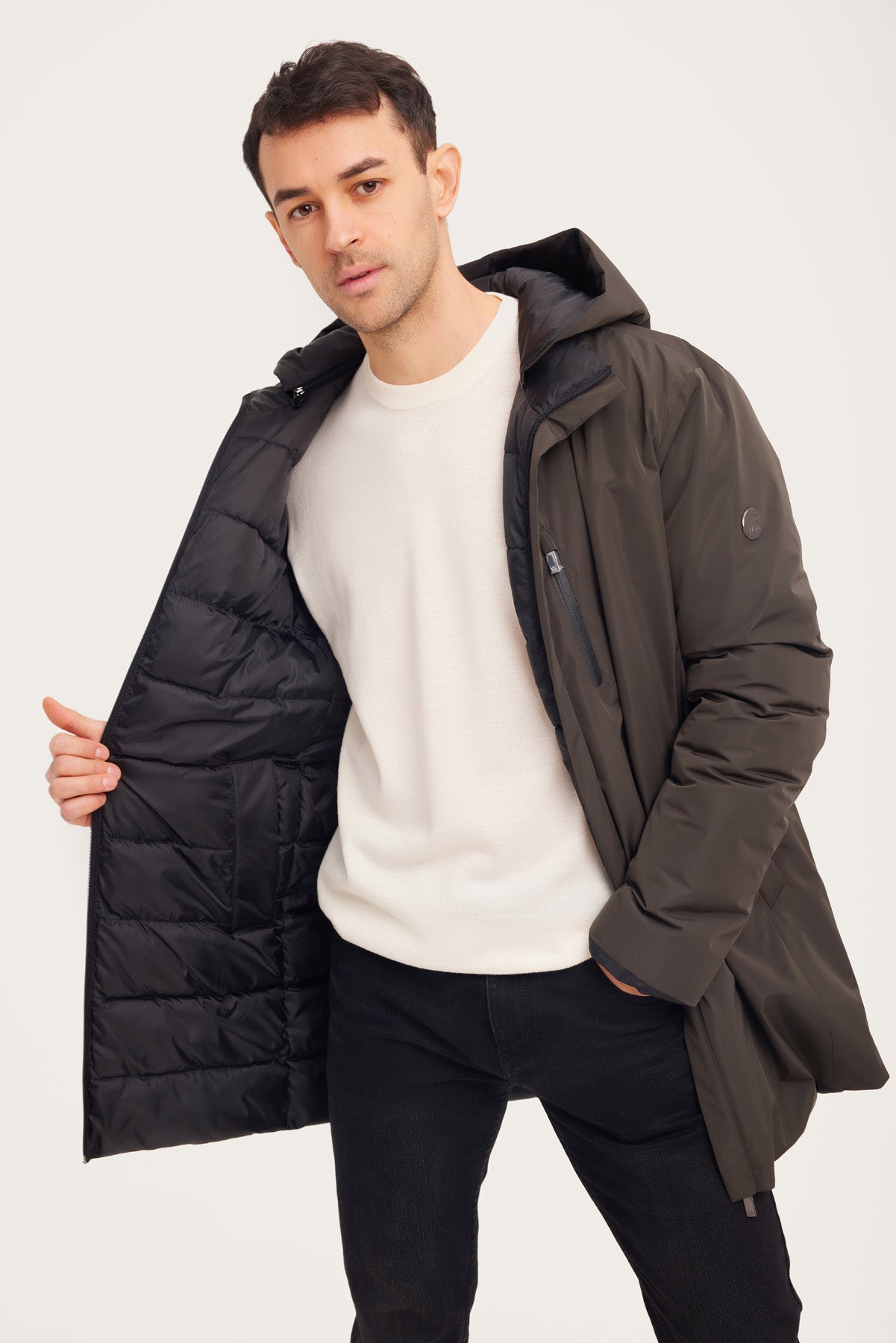 Geaca reversibiila LIVIO reverse khaki