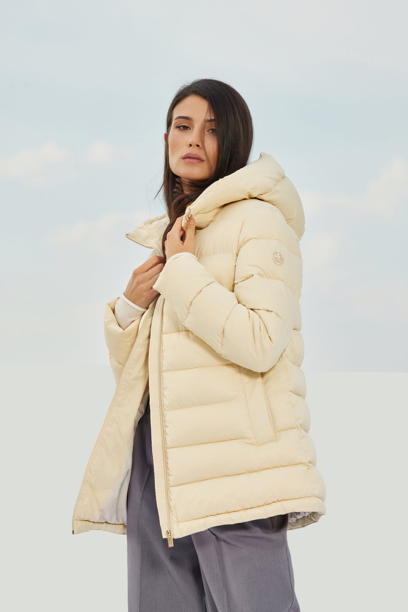 Geacă de Damă UNA bleached sand