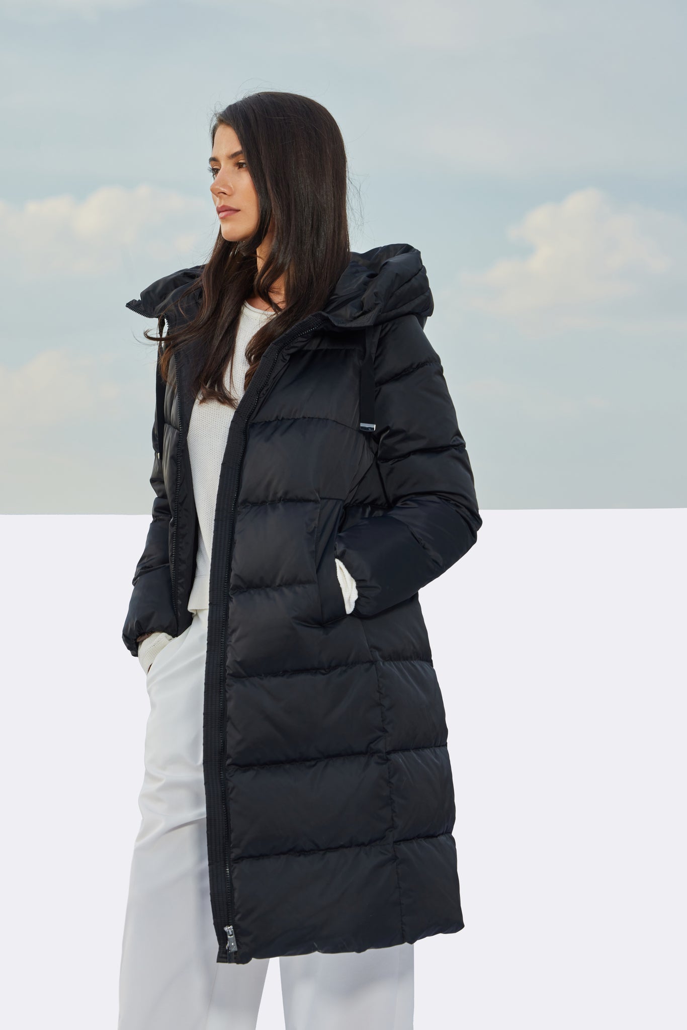 Palton de dama AFINA black