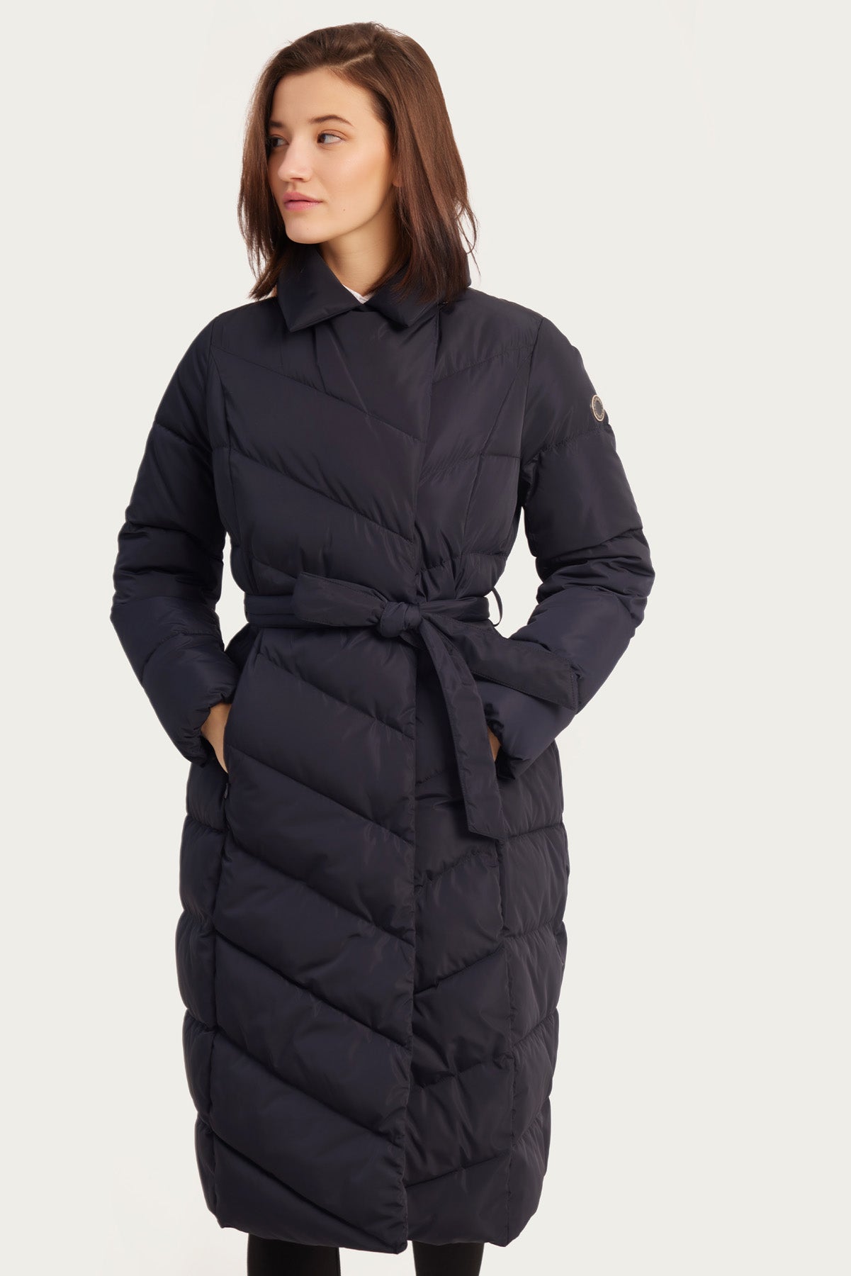 Palton de damă SONATA dark navy