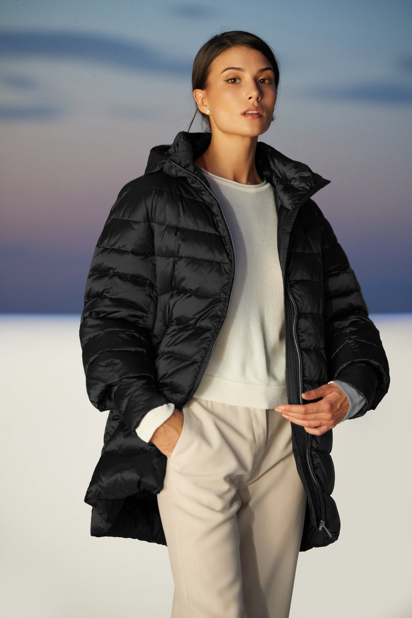 Women's jacket TESSA green tea