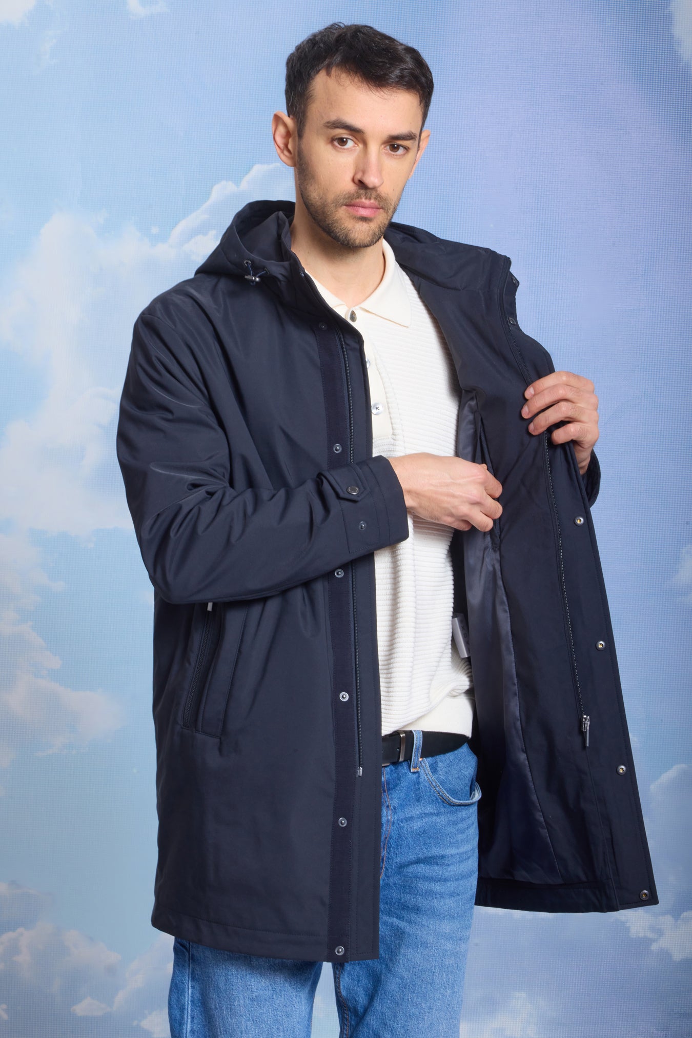 Geacă pentru bărbați GLEB dark navy