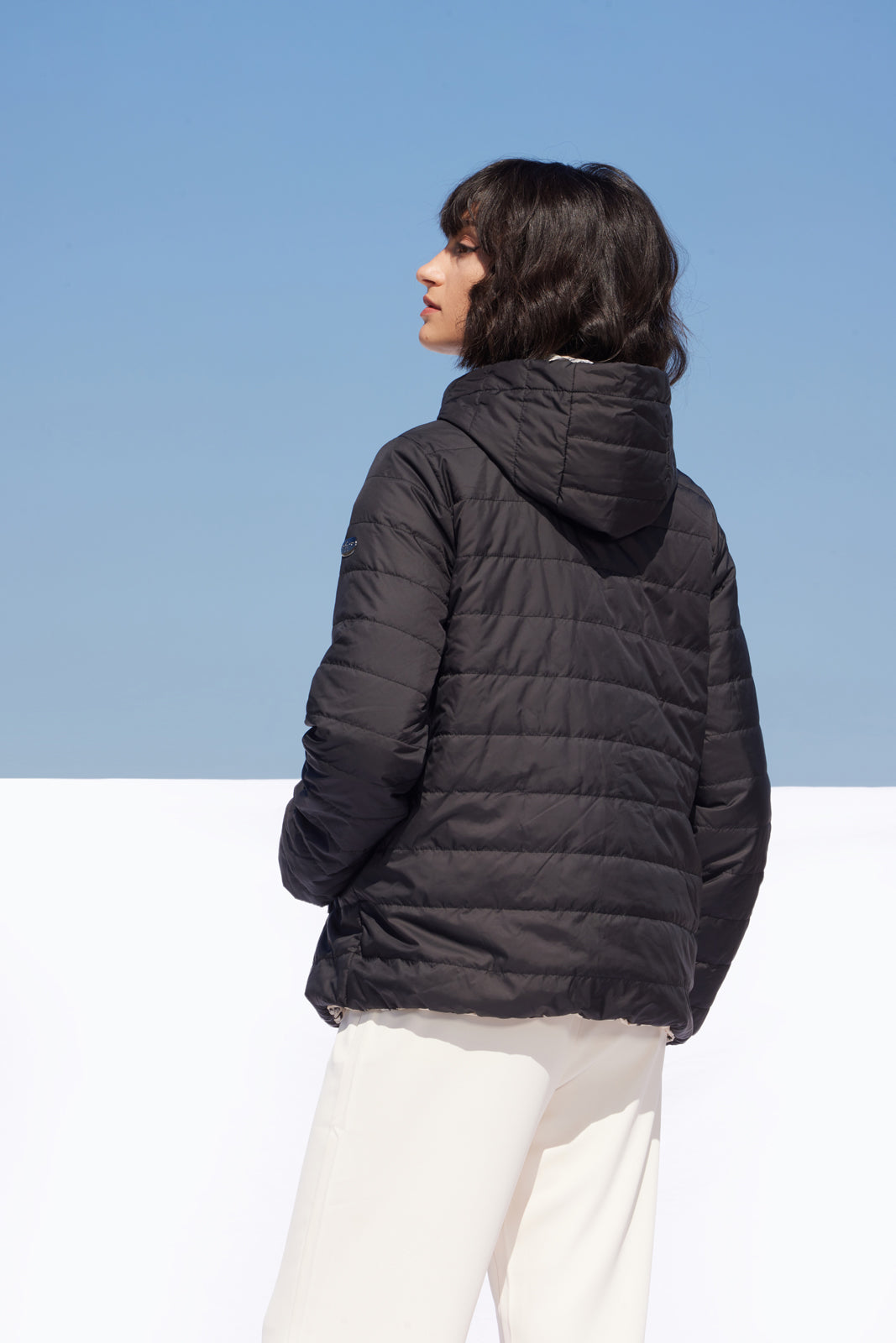 Geacă damă OBI – black / reverse print