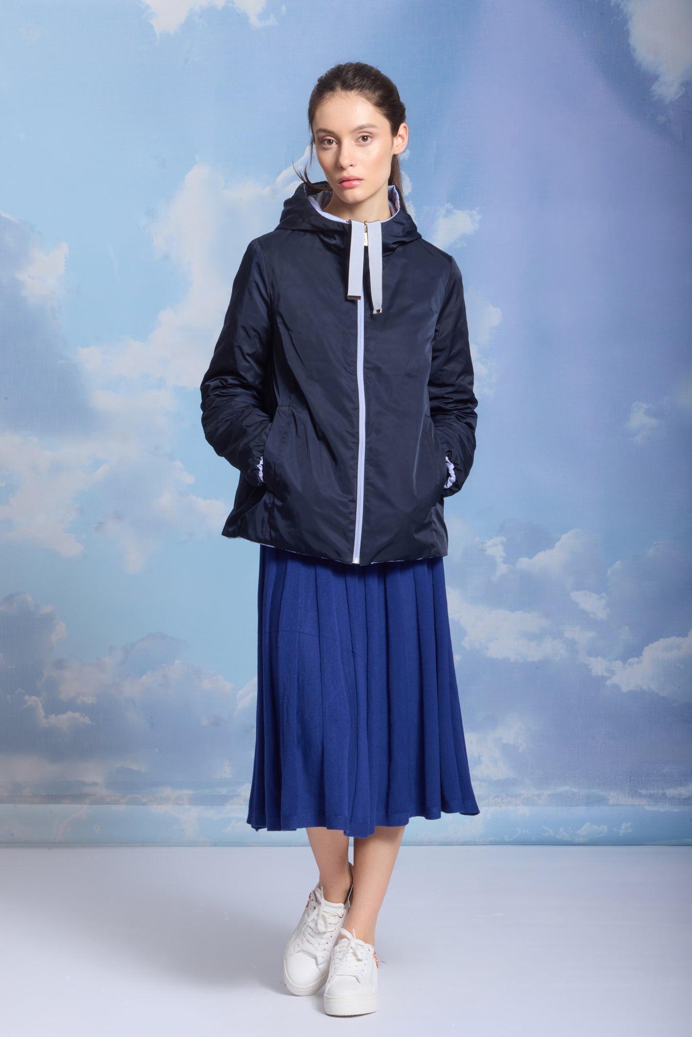 Geaca de dame AKVA aleutian/reverse dark navy