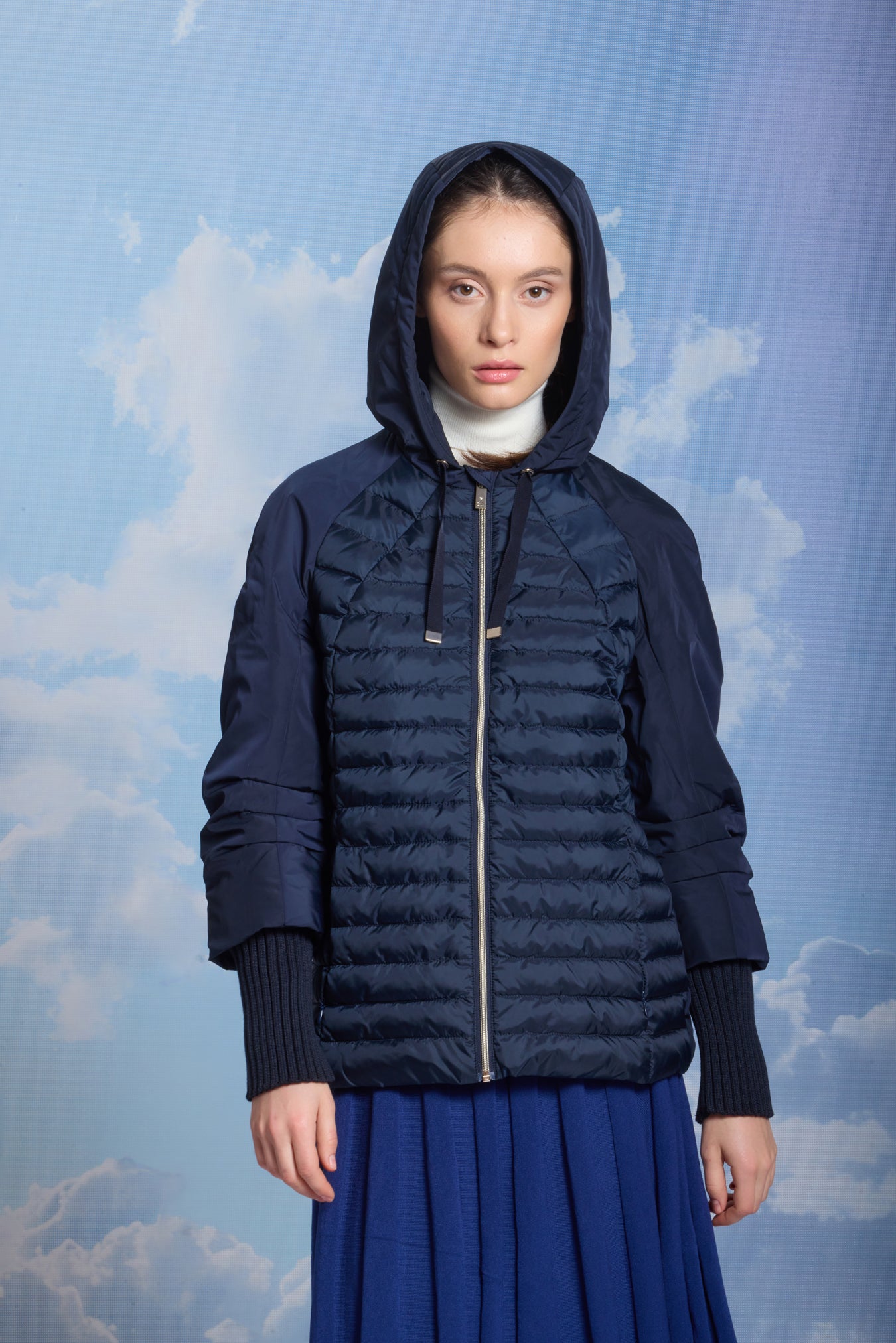 Geacă de damă MANGO navy