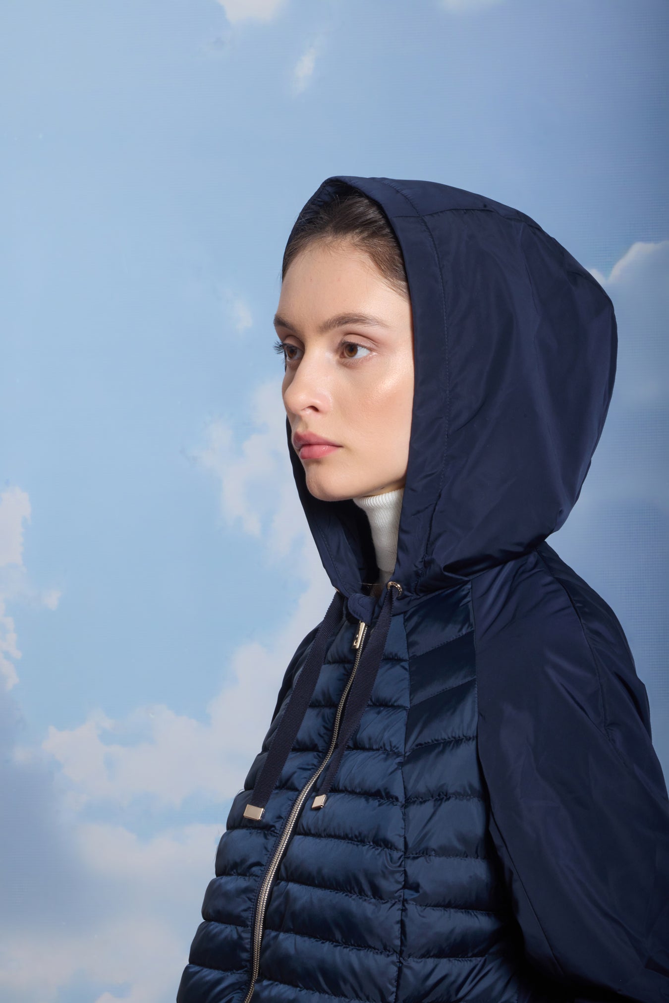 Geacă de damă MANGO navy