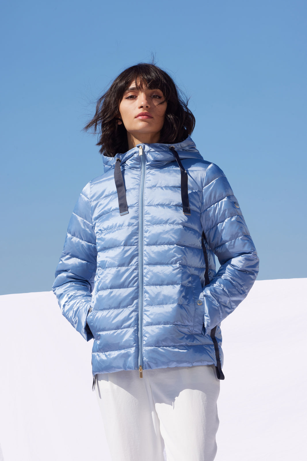 Geacă damă NOVA – dusty blue (light blue)