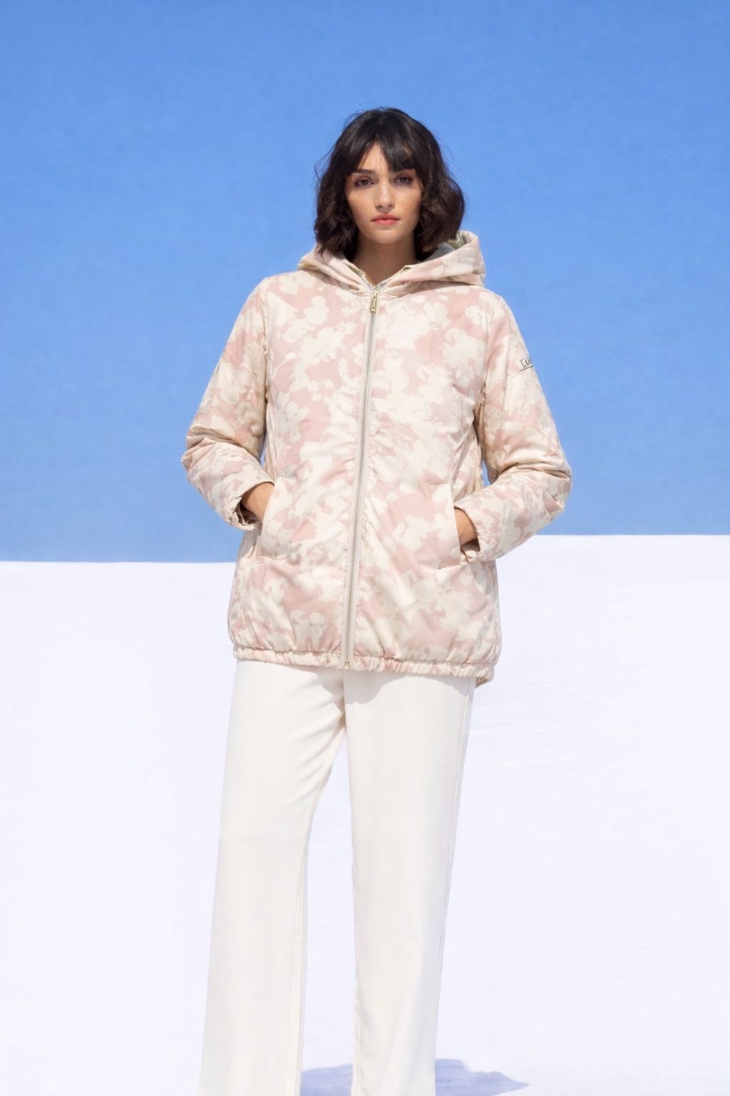 Geacă damă OBI – Milk / Print, Sorona