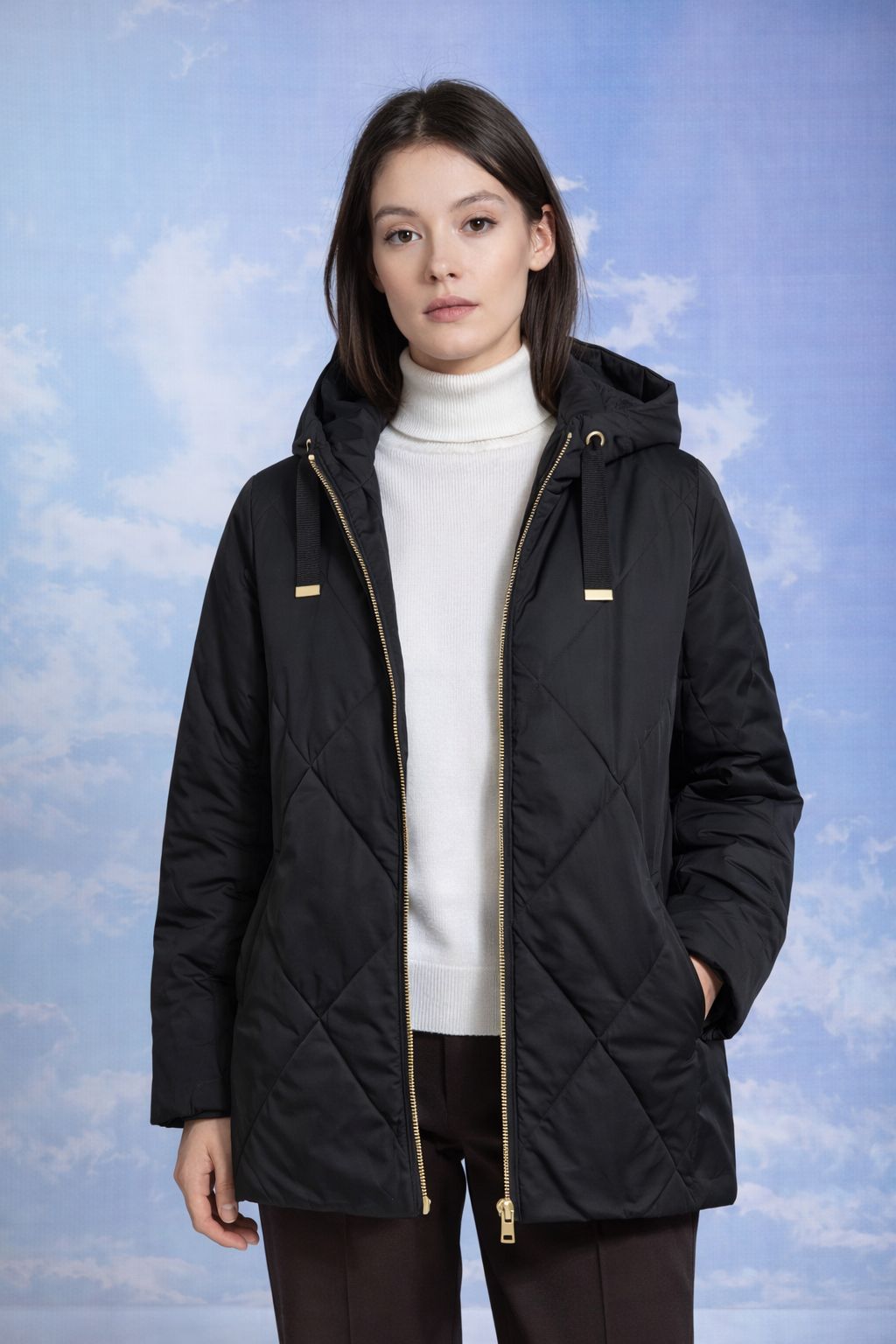 Geacă damă ARIA , neagră